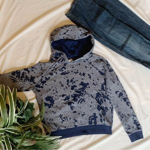 Forever 21 Navy Knit Hoodie